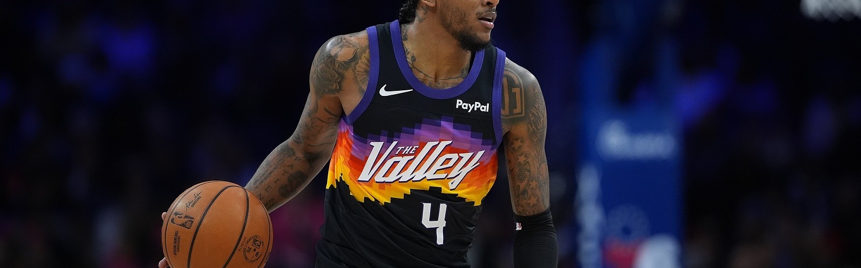 太阳官方：杰伦·格林遭遇髋部挫伤 不会参加赛后采访环节